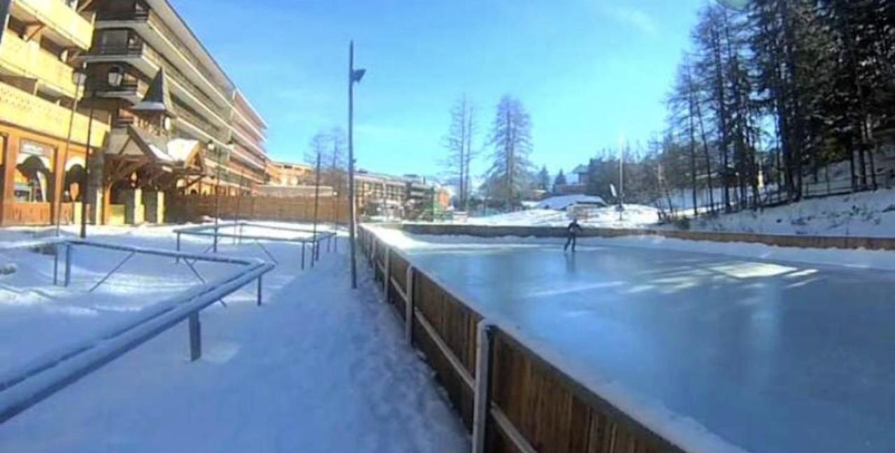 Studio Chaleureux A Uvernet Fours 25M² Avec Vue Montagne Uvernet-Fours Exterior foto