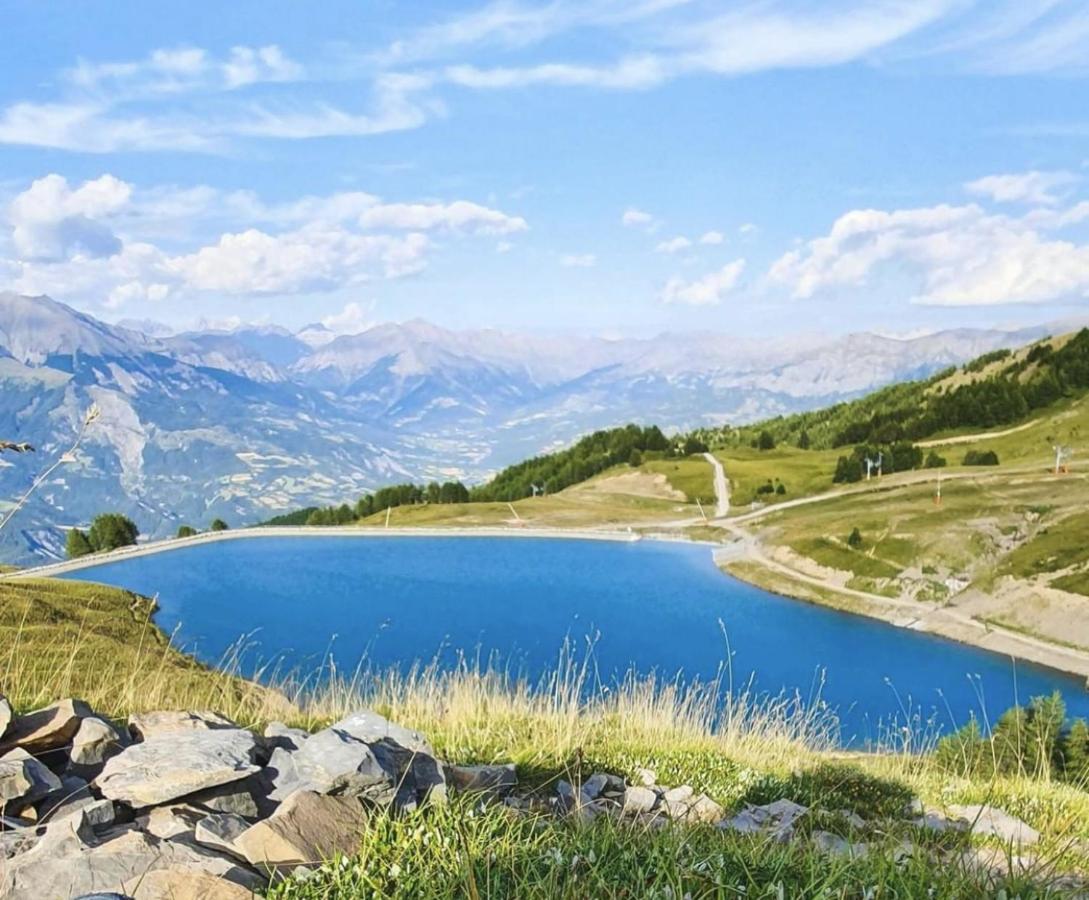 Studio Chaleureux A Uvernet Fours 25M² Avec Vue Montagne Uvernet-Fours Exterior foto