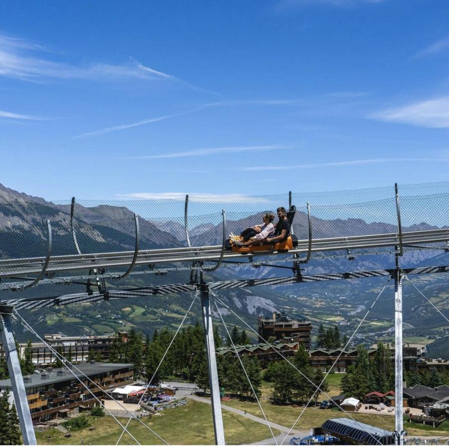 Studio Chaleureux A Uvernet Fours 25M² Avec Vue Montagne Uvernet-Fours Exterior foto