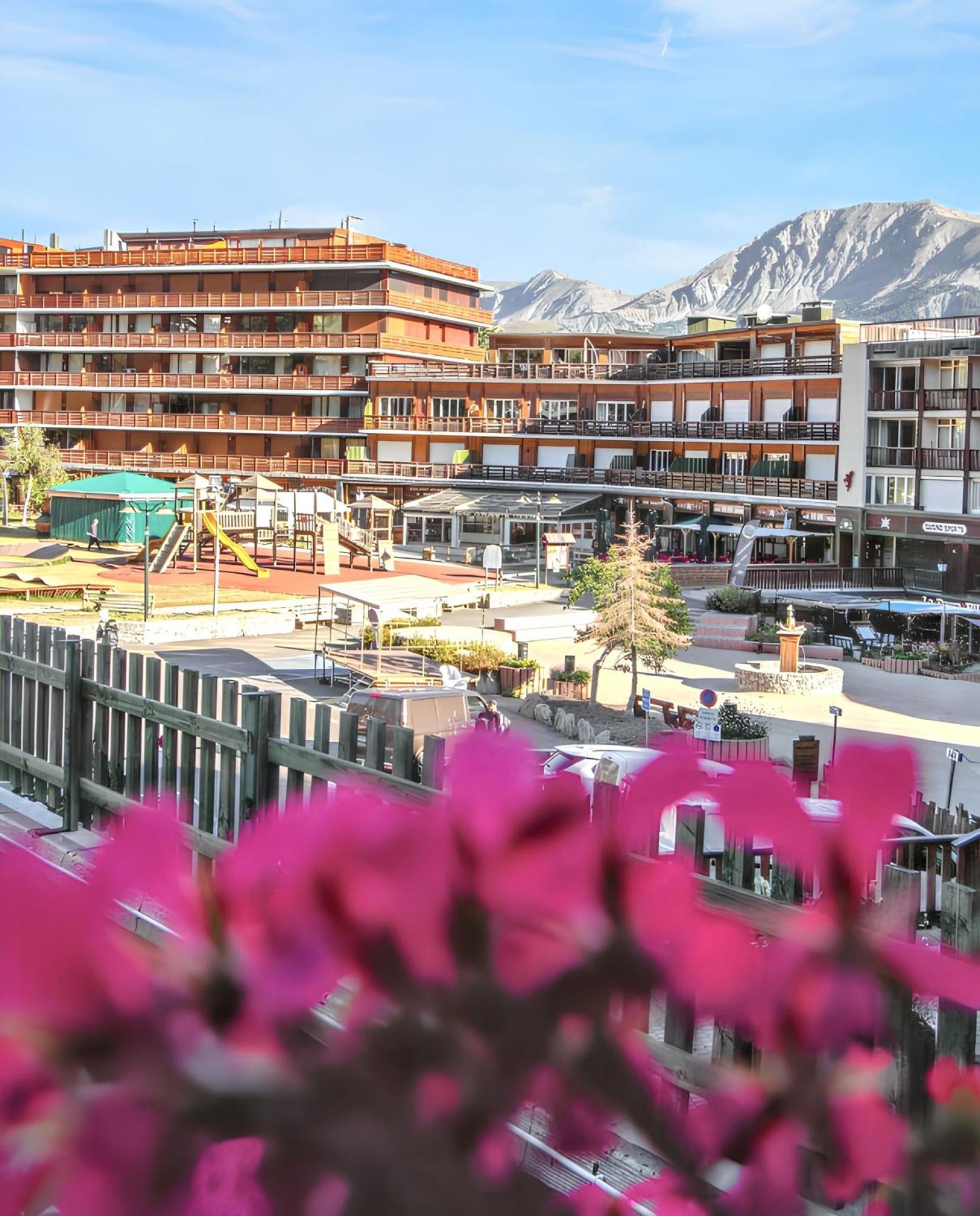 Studio Chaleureux A Uvernet Fours 25M² Avec Vue Montagne Uvernet-Fours Exterior foto